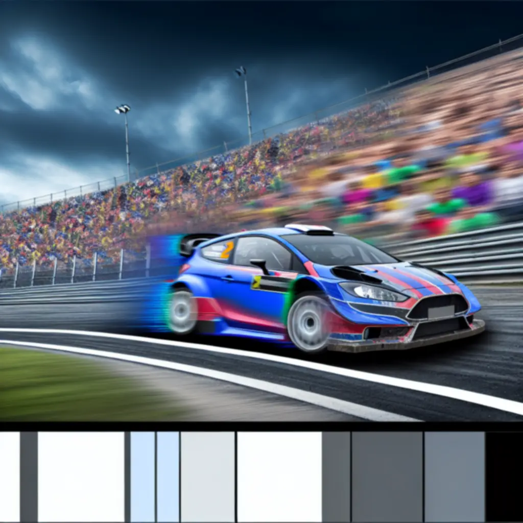 Dynamiczna galeria ujęć z przejazdów graczy w trybie Rally Replay